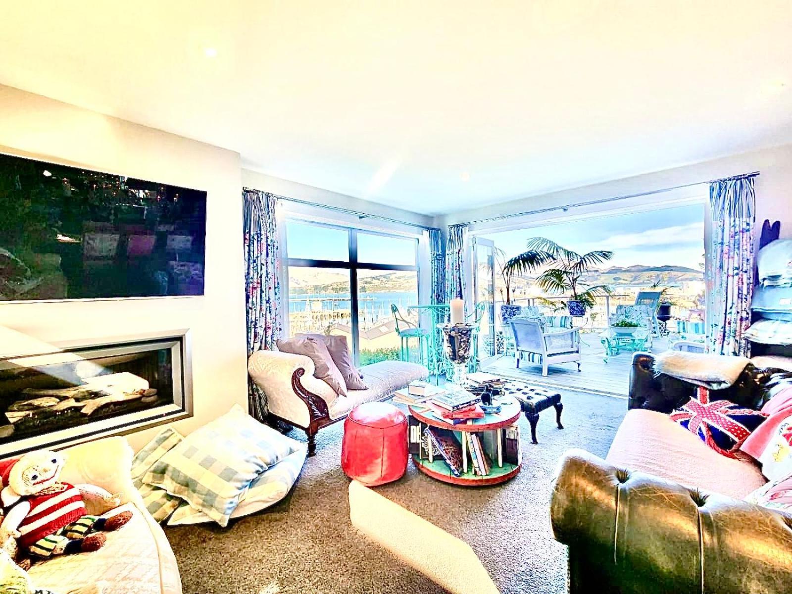 Sea Views In Luxury At Lyttelton Boatique House - 14 Km From Christchurch Eksteriør bilde